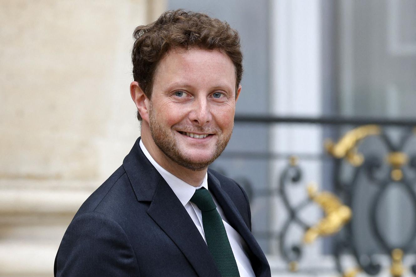 Clément Beaune en el Elíseo, 8 de junio de 2022.