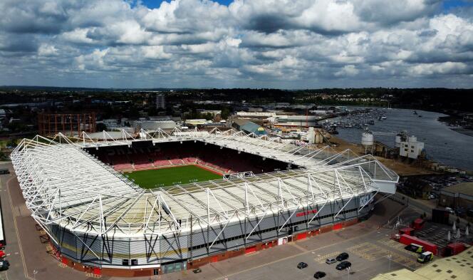 Le St Mary’s Stadium, à Southampton, sera l’un des dix stades accueillant des rencontres de l’Euro féminin en Angleterre, qui se tient du 6 au 31 juillet.