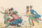 Les piquers 1819, estampe, collection de la BNF.