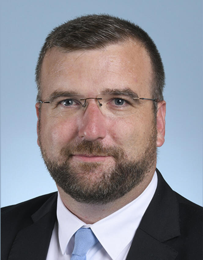 Grégoire de Fournas, député RN de la 5e circonscription de Gironde, le 22 juin 2022.