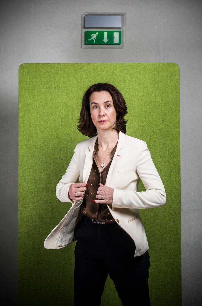 Retrato de la nueva directora ejecutiva de Veolia, Estelle Brachlianoff, en Aubervilliers, 13 de enero de 2022. 