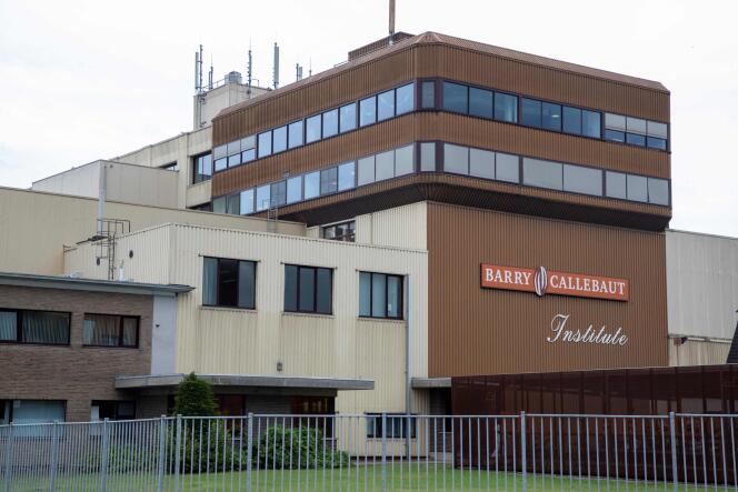 Barry Callebaut's production site in Wieze, June 30, 2022.