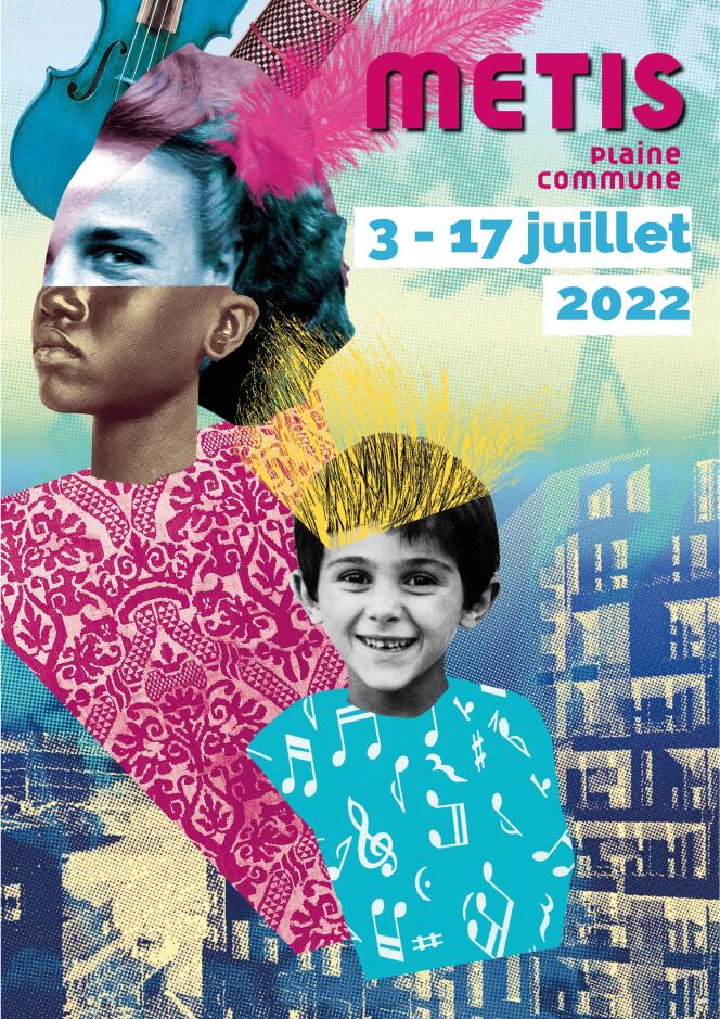 Affiche du festival  Métis Plaine Commune.