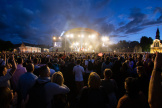 Sting's concert at the Main Square Festival in Arras, on July 1, 2022.