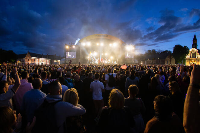 Le concert de Sting lors du Main Square Festival d’Arras, le 1er juillet 2022.