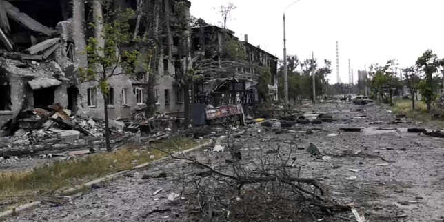 Guerre en Ukraine : la ville de Lyssytchansk de plus en plus menacée par les forces russes