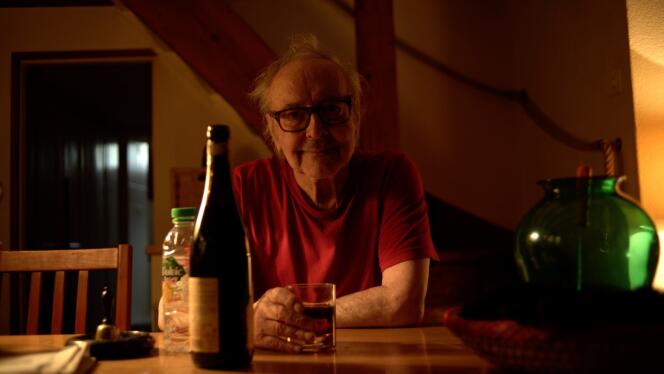 Jean-Luc Godard dans « A vendredi, Robinson », documentaire de Mitra Farahani.