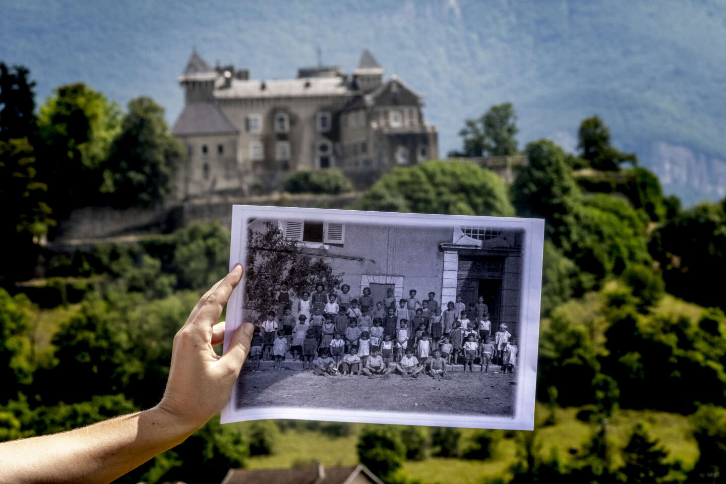 Ceyzérieu redescubre la memoria de sus refugiados españoles siguiendo la historia de su castillo