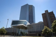 The European Central Bank headquarters in Frankfurt, Germany, on June 15, 2022.