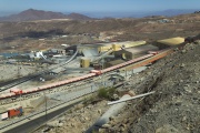 Photo : la plus grande mine de cuivre au monde El Teniente au Chili
