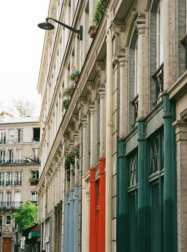 La rue des Immeubles-Industriels, à Paris, en juin 2022.