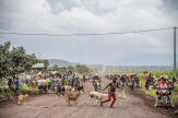 Dans l’est de la RDC, la rébellion du M23 pousse toujours plus de civils sur les routes