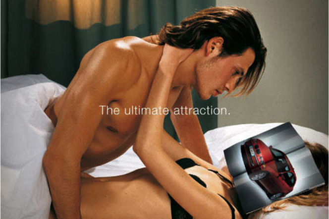 Campagne « The Ultimate Attraction » de BMW de 2010. 