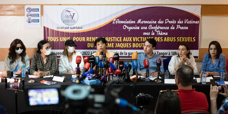 Conférence de presse: Quatre jeunes Marocaines portent plainte contre Jacques Bouthier l’ex-PDG d’Assu 2000