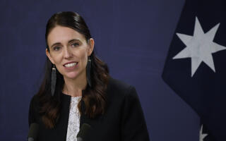 New Zealand Prime Minister Jacinda Ardern speaks during a joint press conference with Australia's Prime Minister Anthony Albanese in Sydney, Australia, Friday, July 8, 2022. (AP Photo/Rick Rycroft)