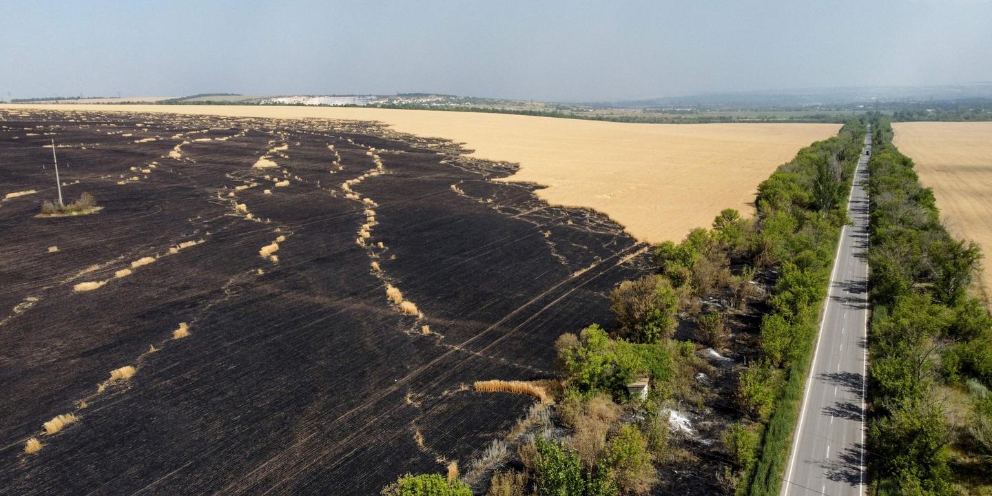 Kiew wirft Russland vor, Weizenfelder abzubrennen