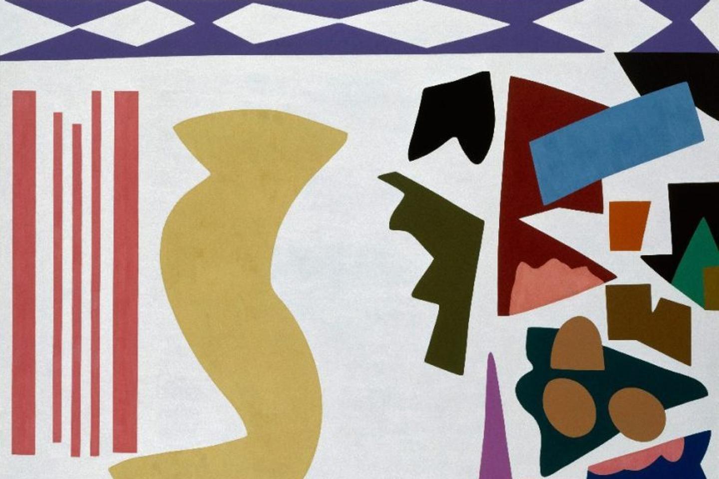 Art: Lessons in composition with Shirley Jaffe's disparate