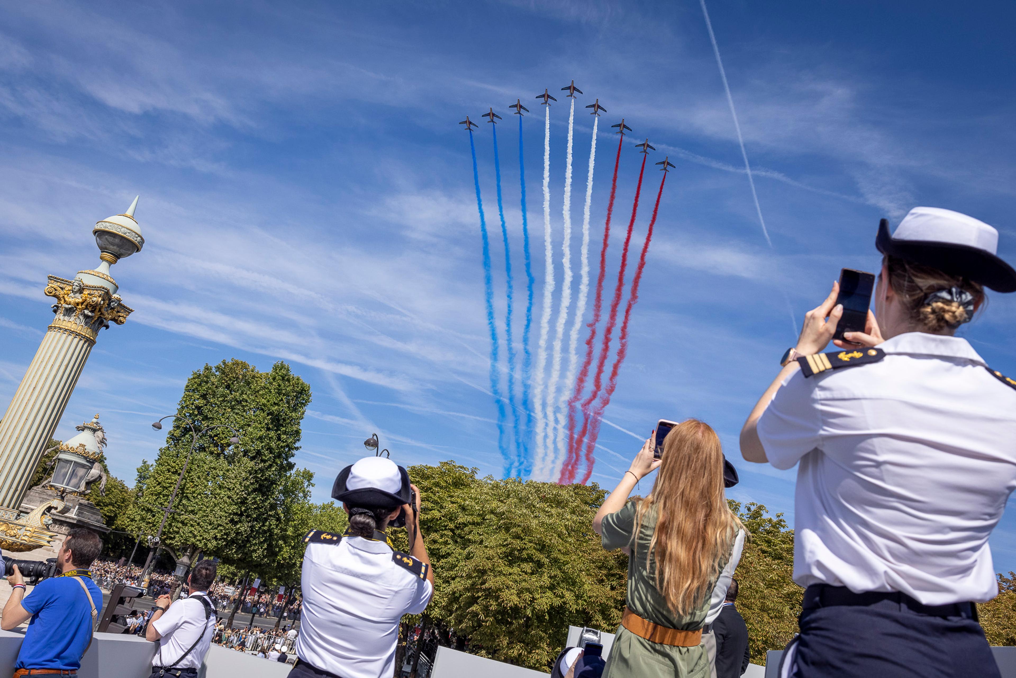 Le défilé du 14Juillet en images