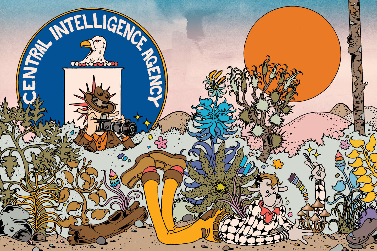 Quand la CIA testait les champignons hallucinogènes