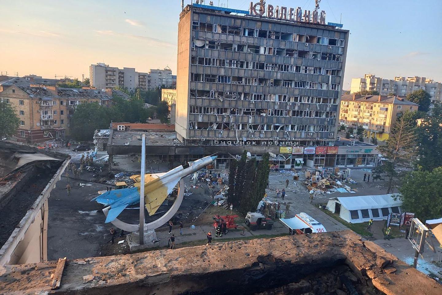 « Le patrimoine urbain de l'Ukraine est gravement mis en danger par le retour de la guerre totale »