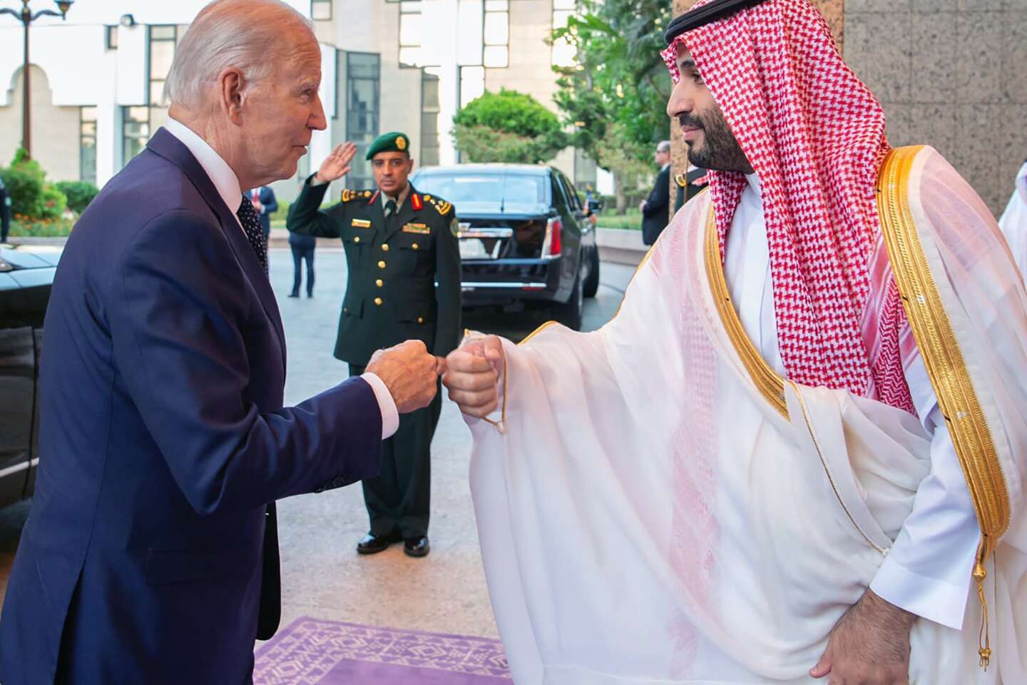 In Saudi Arabia, Biden ‘checks’ MPs while warning against repression