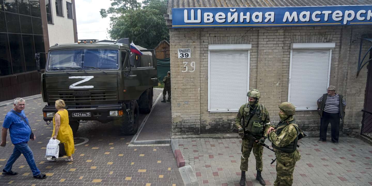 Russland verstärkt seine Verteidigungsstellungen in den besetzten Gebieten der Südukraine