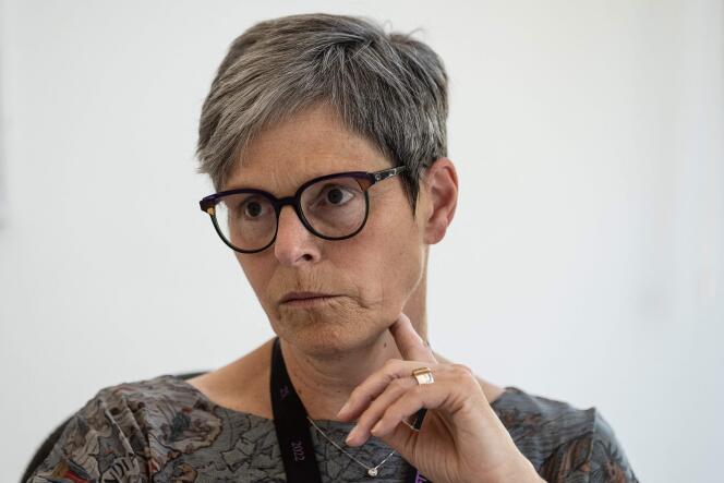 Sabine Schormann, mecenas de Documenta, en Kassel (Alemania), 23 de junio de 2022. 