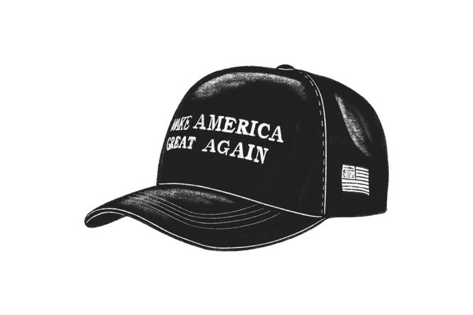 La casquette de Donald Trump make business great again
