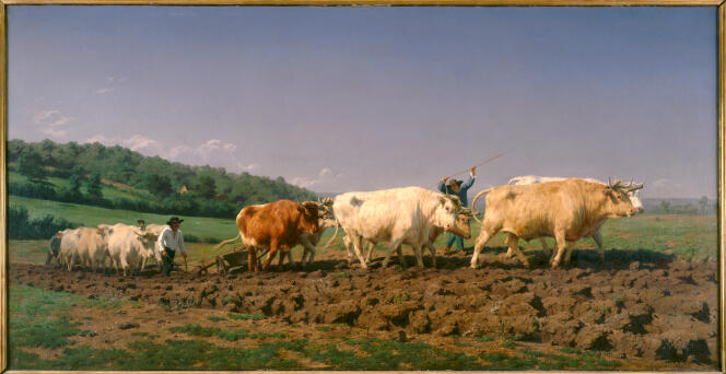 “Nivernais ploughing” (1849), by Rosa Bonheur.
