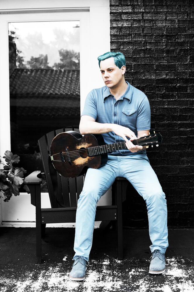 Jack White in Nashville, Tennessee, in the spring of 2022.