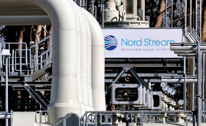 Les installations du gazoduc Nord Stream à Lubmin, en Allemagne, le 8 mars 2022. 