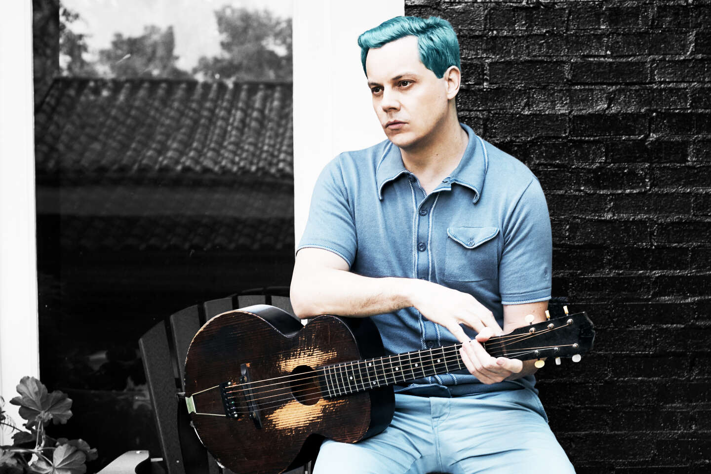 Jack White's life in blue and vinyl