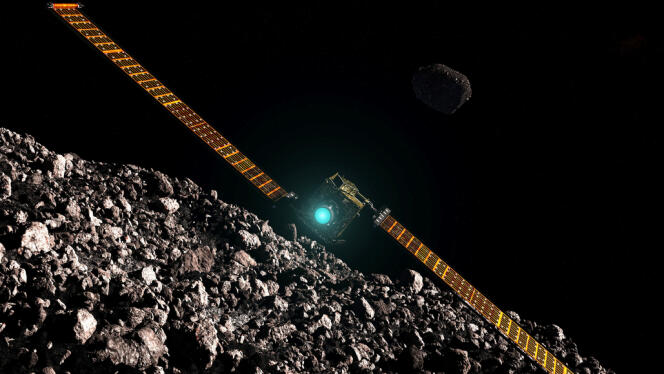 La sonde kamikaze DART est programmée pour frapper la masse de 100 millions de tonnes de la petite lune de l’astéroïde Didymos à la vitesse de 20 000 km/h.