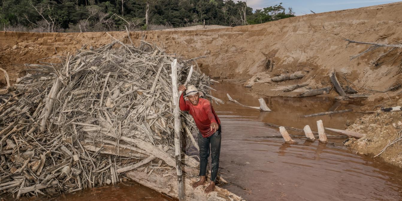 Brazilian gold rush is poisoning the rivers of Jacareacanga