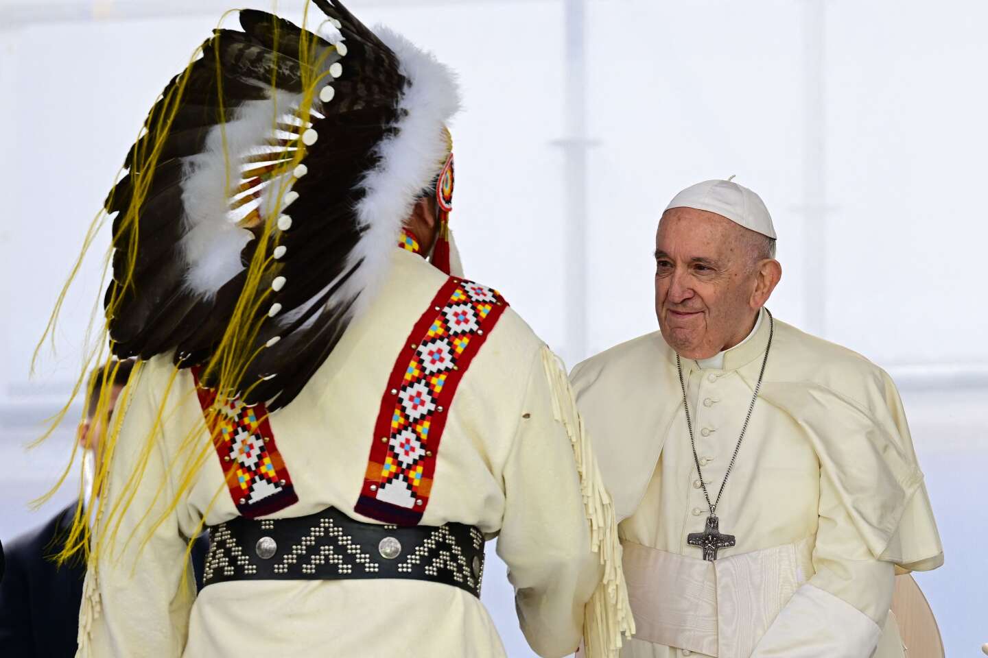 Papst Franziskus bittet um „Vergebung für begangenes Unrecht“.