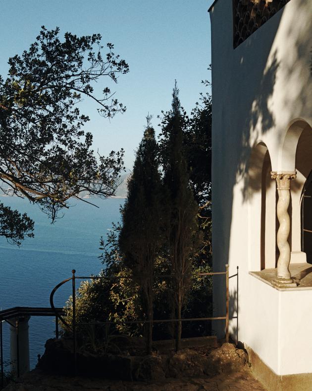 Vista sul Golfo di Capri da Villa San Michele.