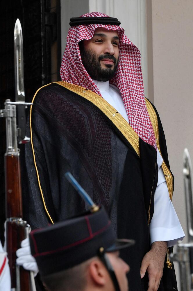 Saudi Crown Prince Mohammed Bin Salman in Athens on July 26, 2022.
