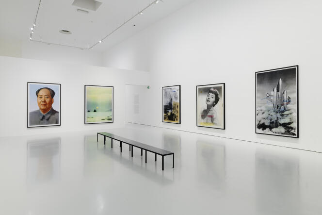 View of the “Meta-photography” exhibition, by Thomas Ruff, at the Museum of Modern and Contemporary Art of Saint-Etienne Métropole, May 12, 2022.