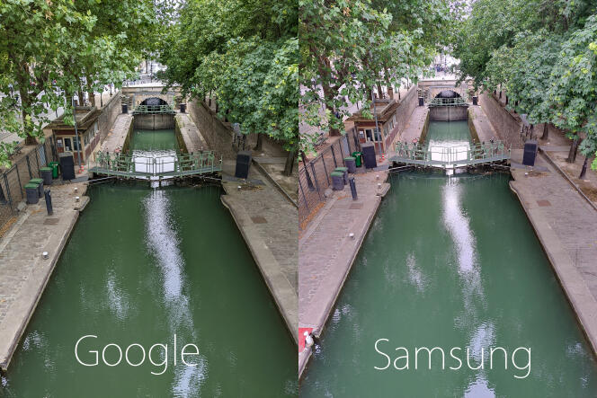 Samsung improves brightness and colors, but the result is not always happy.