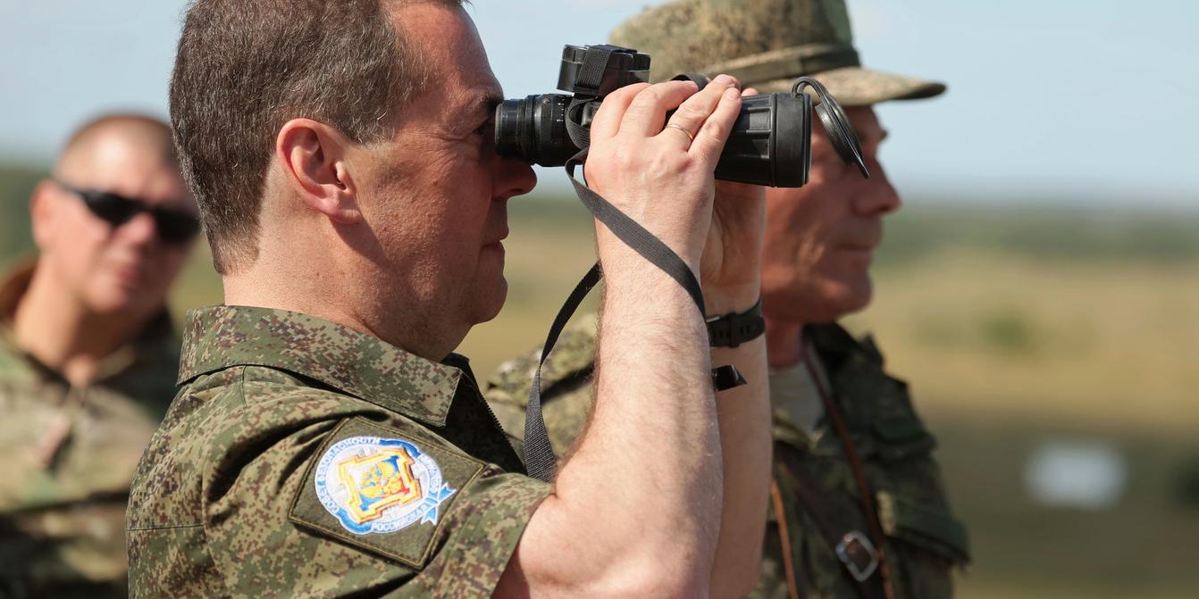 The rage of Putin's understudy, former Russian president Dmitry Medvedev