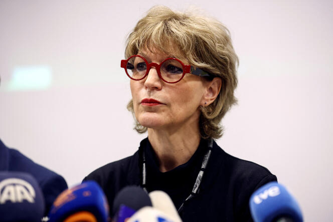 La secretaria general de Amnistía Internacional, Agnès Callamard, el 1 de febrero de 2022. 