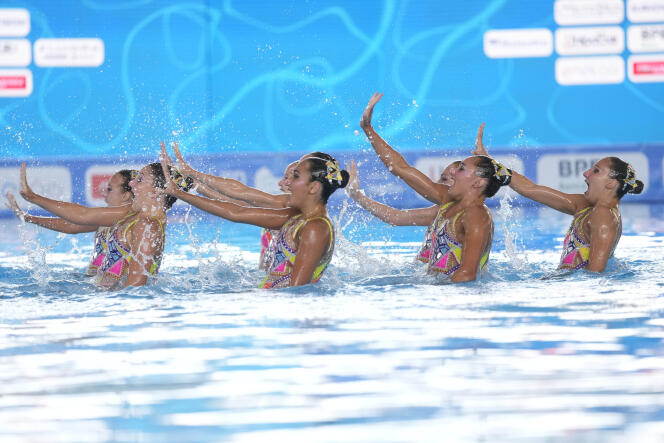 Nuotatori tecnici assistono alla prima medaglia della delegazione francese ai Campionati Europei