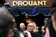 Virginie Despentes, à Paris, avant l’annonce du lauréat du prix Goncourt, le 4 novembre 2019.