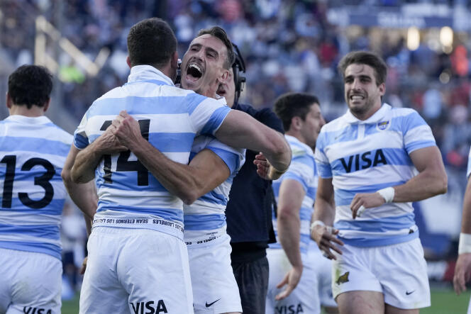 Argentina win against the All Blacks in New Zealand