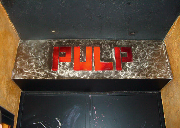 The entrance to Le Pulp, at 25 boulevard Poissonnière, in Paris, in 2007.