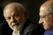 Presidential candidate Luiz Inacio Lula da Silva in Brasilia on July 29