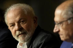 L’ancien président et candidat à l’élection présidentielle brésilienne, Luiz Inacio Lula da Silva, à Brasilia, le 29 juillet 2022.