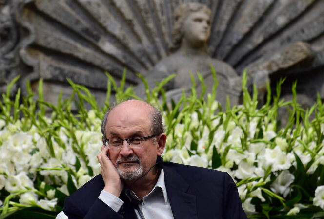 Salman Rushdie en México, en octubre de 2014.