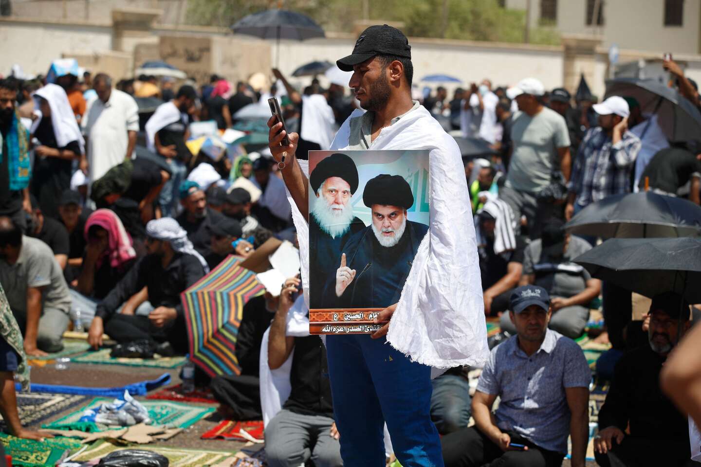 Piedad chiita movilizada en Irak contra Irán