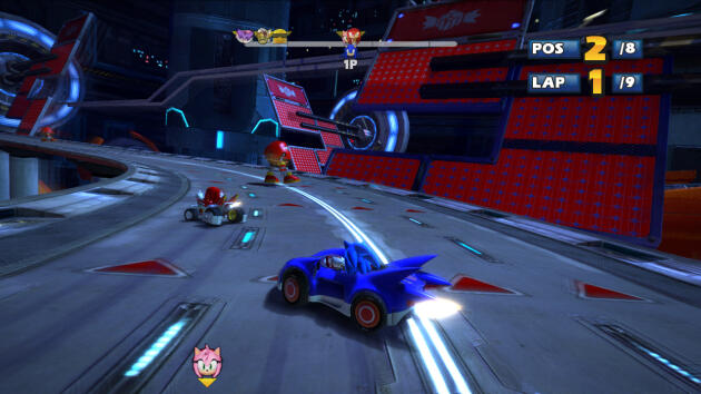 Sonic & Sega All-Stars Racing.